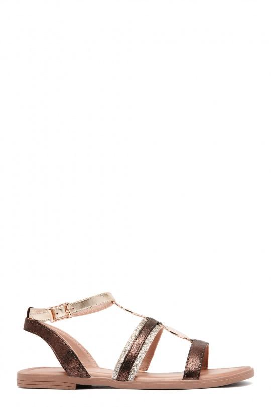 Sandales Chaussures Bleu Erynn LA-737 Efashion Paris