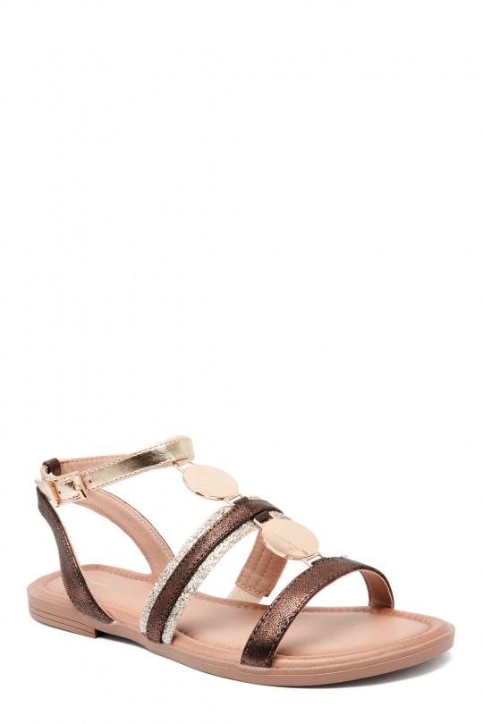 Sandales Chaussures Bleu Erynn LA-737 Efashion Paris