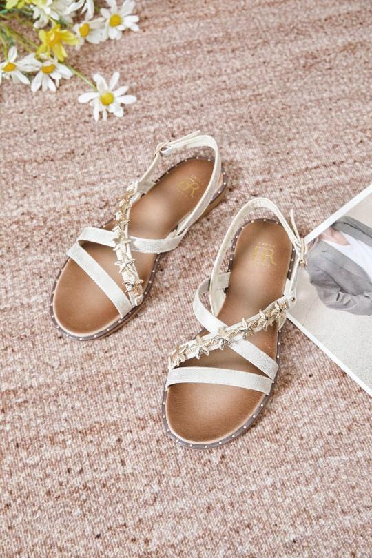 Sandales Chaussures Noir Erynn LA-741 Efashion Paris