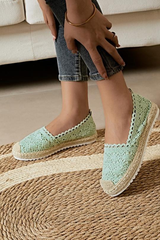 Espadrilles Chaussures Beige Erynn 903-510 Efashion Paris