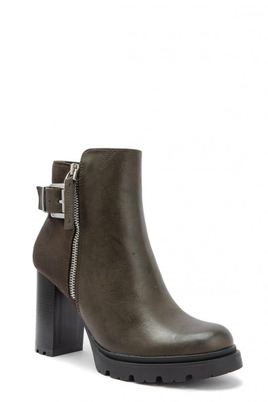 Bottines Chaussures Vert Erynn M635 Efashion Paris