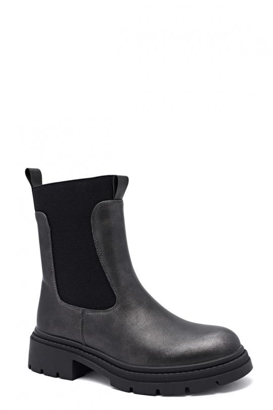 Bottines Chaussures Gris Erynn RXJ-239 Efashion Paris