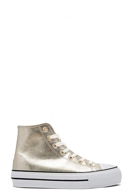 Baskets Chaussures Or Erynn 8899-1 Efashion Paris