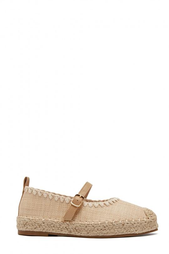 Espadrilles Chaussures Beige Erynn 903-588 Efashion Paris