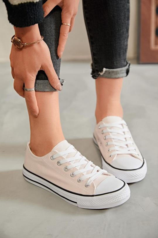 Baskets Chaussures Blanc Erynn A1 Efashion Paris