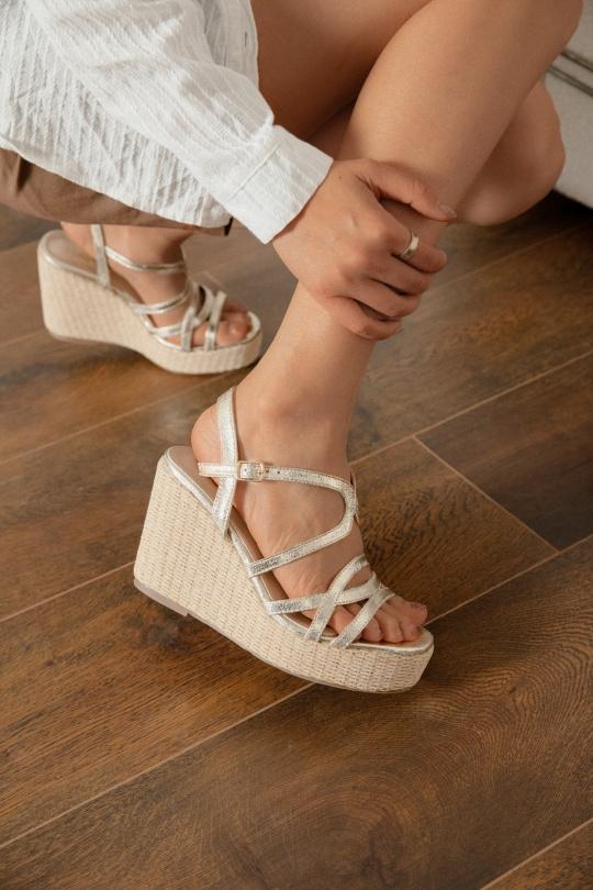 Compensées Chaussures Leopard Erynn FG-930 Efashion Paris