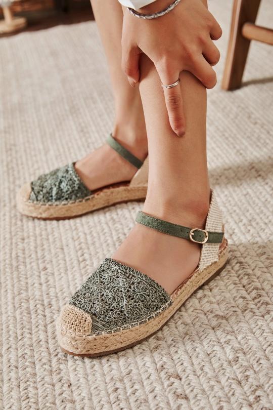 Espadrilles Chaussures Noir Erynn 903-583 Efashion Paris