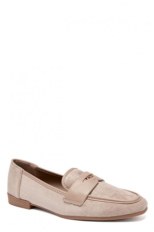 Mocassins Chaussures Taupe Erynn 333-320 Efashion Paris