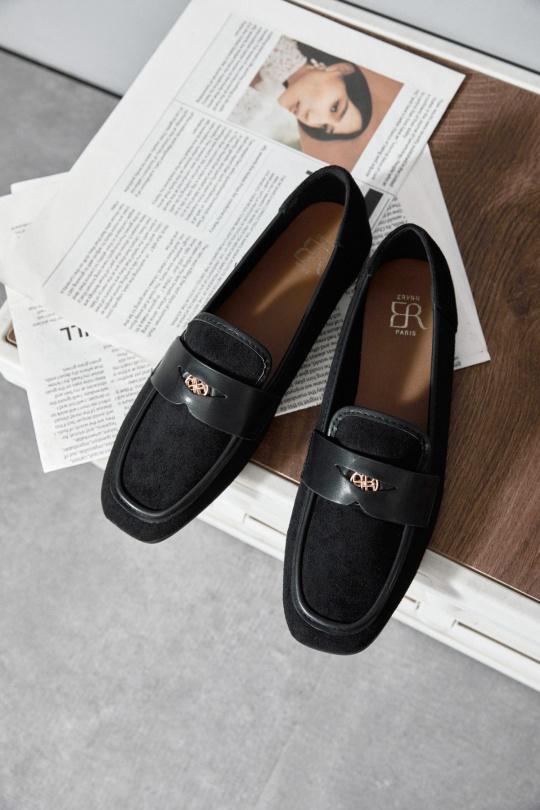 Mocassins Chaussures Taupe Erynn 333-320 Efashion Paris