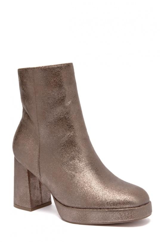 Bottines Chaussures Taupe Erynn M-717 Efashion Paris