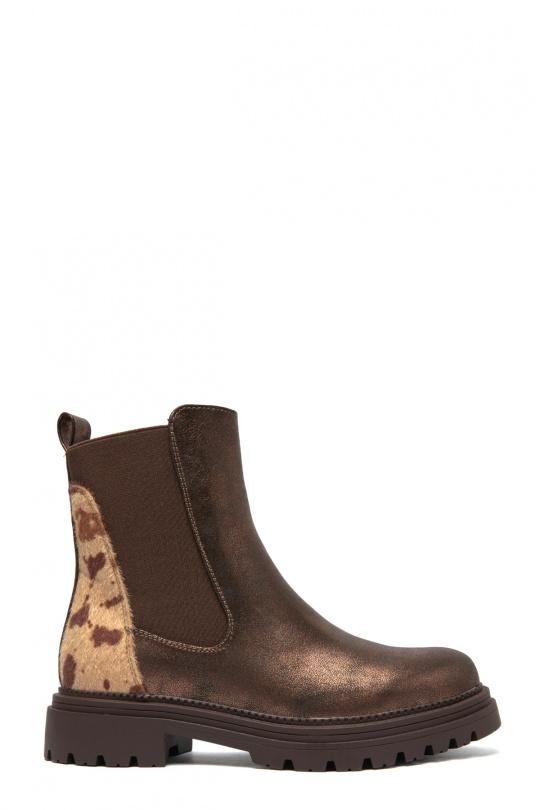 Bottines Chaussures Marron Erynn M-812 Efashion Paris