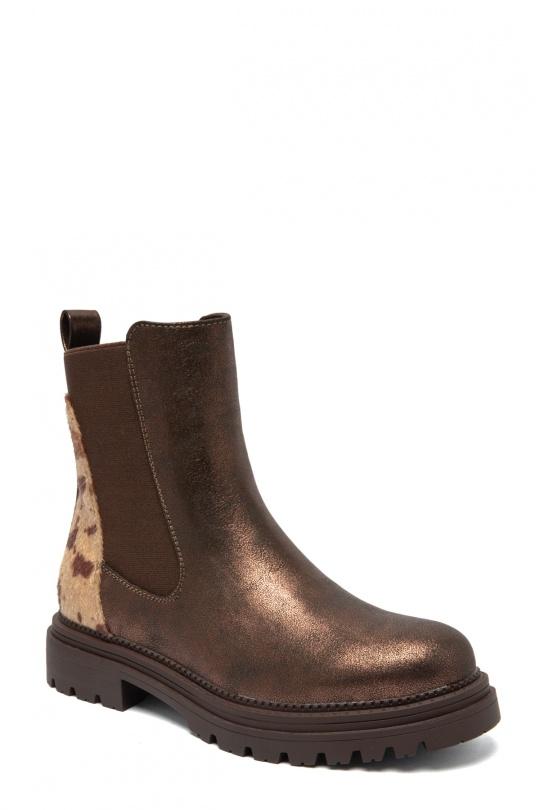 Bottines Chaussures Marron Erynn M-812 Efashion Paris