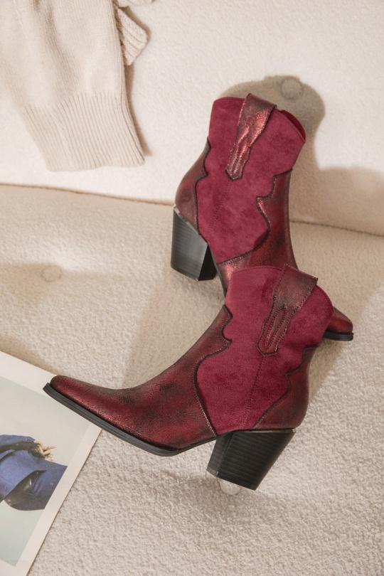 Bottines Chaussures Camel Erynn M-803 Efashion Paris