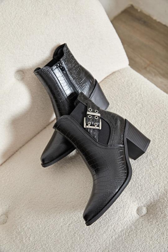 Bottines Chaussures Serpent Erynn M-797 Efashion Paris