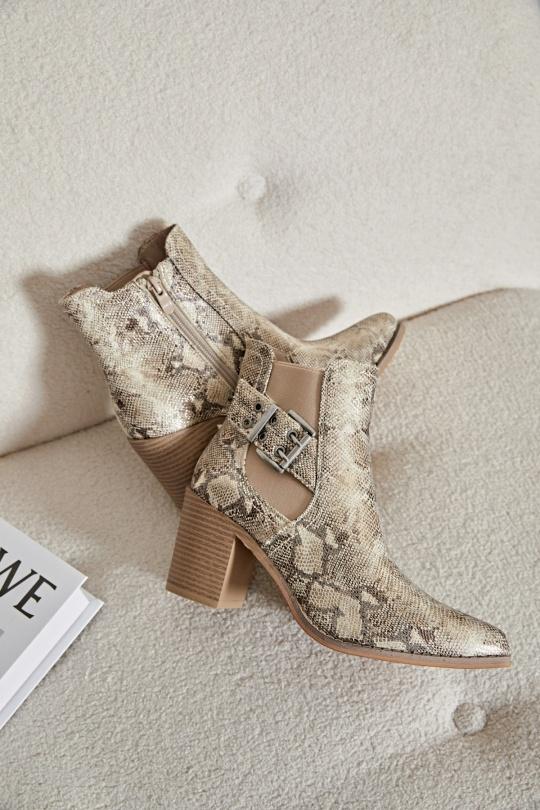 Bottines Chaussures Serpent Erynn M-797 Efashion Paris