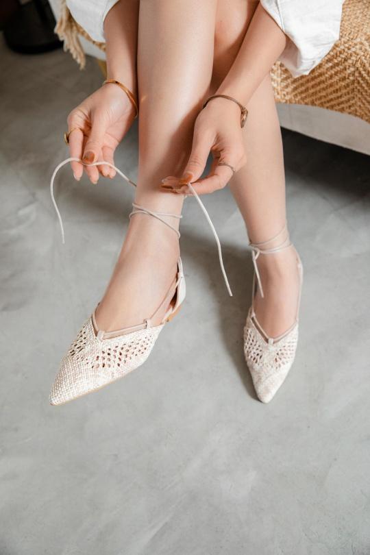 Ballerines Chaussures Marron Erynn 333-324 Efashion Paris