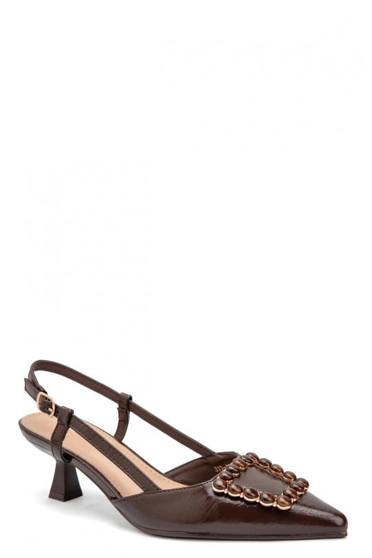 Escarpins Chaussures Marron Erynn 333-327 Efashion Paris