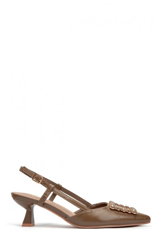 Escarpins Chaussures Marron Erynn 333-327 Efashion Paris