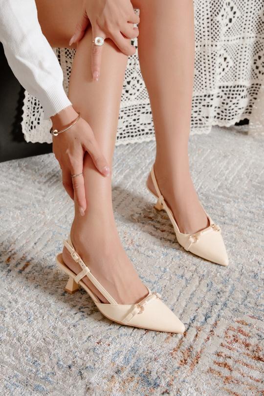 Escarpins Chaussures Jaune Erynn 333-328 Efashion Paris