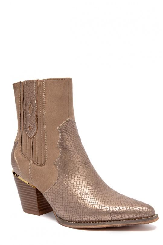 Bottines Chaussures Vert Erynn M-815 Efashion Paris