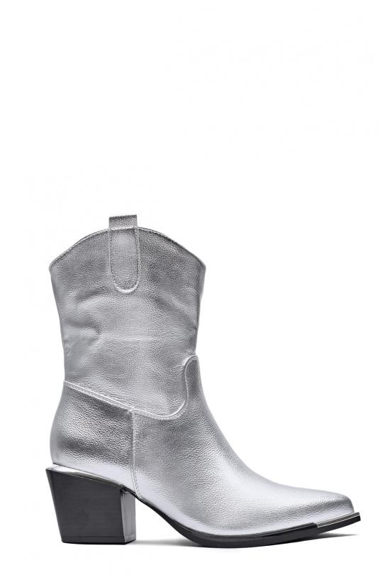 Bottines Chaussures Argent Erynn RXJ-232 Efashion Paris