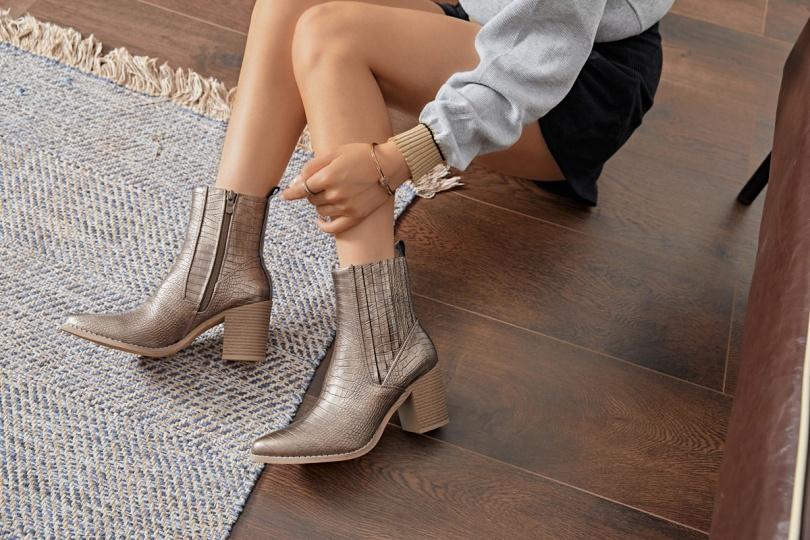 Bottines Chaussures Serpent Erynn M-393 Efashion Paris