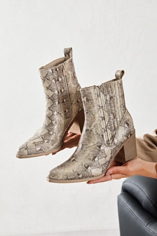 Bottines Chaussures Serpent Erynn M-393 Efashion Paris