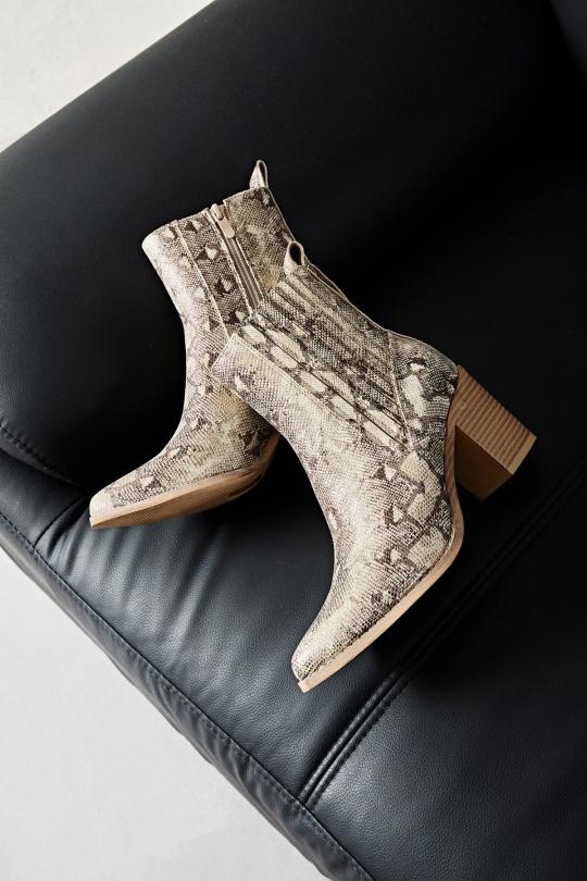 Bottines Chaussures Serpent Erynn M-393 Efashion Paris