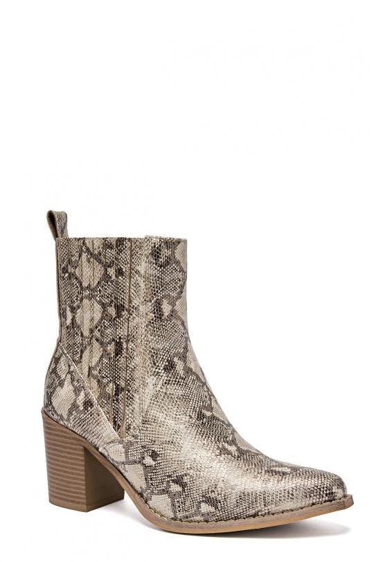 Bottines Chaussures Serpent Erynn M-393 Efashion Paris