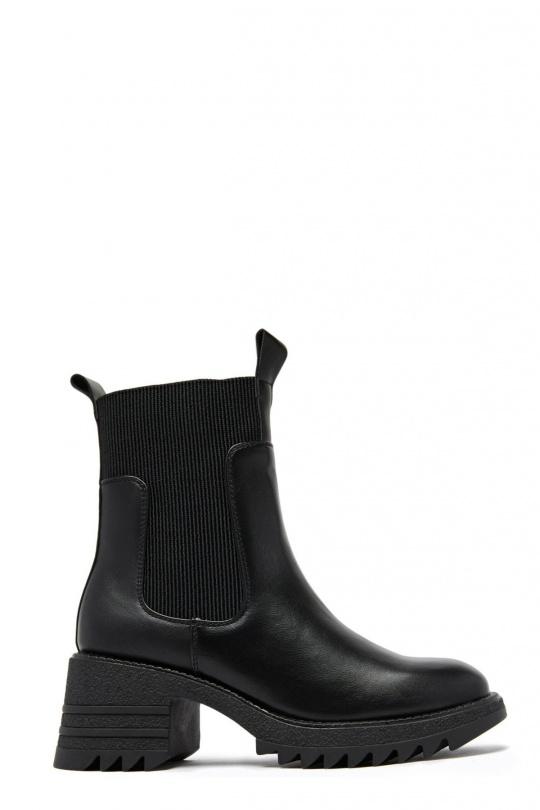 Bottines Chaussures Noir Erynn M-617 Efashion Paris