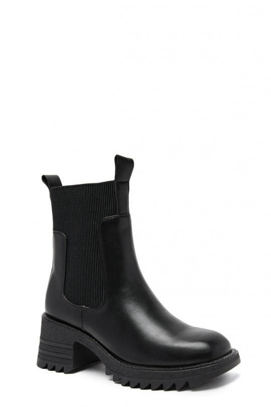 Bottines Chaussures Noir Erynn M-617 Efashion Paris