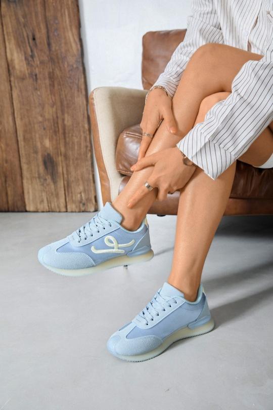 Baskets Chaussures Beige Erynn 98-75 Efashion Paris