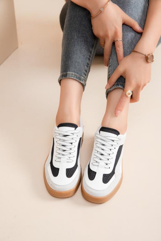 Baskets Chaussures Blanc Erynn 9189 Efashion Paris