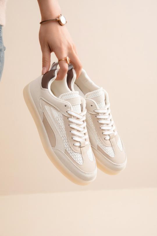 Baskets Chaussures Blanc Erynn 9189 Efashion Paris