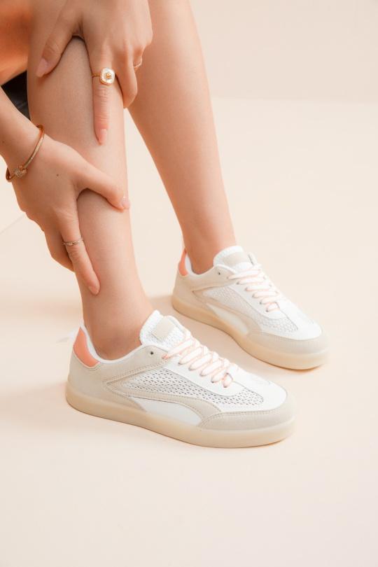 Baskets Chaussures Blanc Erynn 9189 Efashion Paris