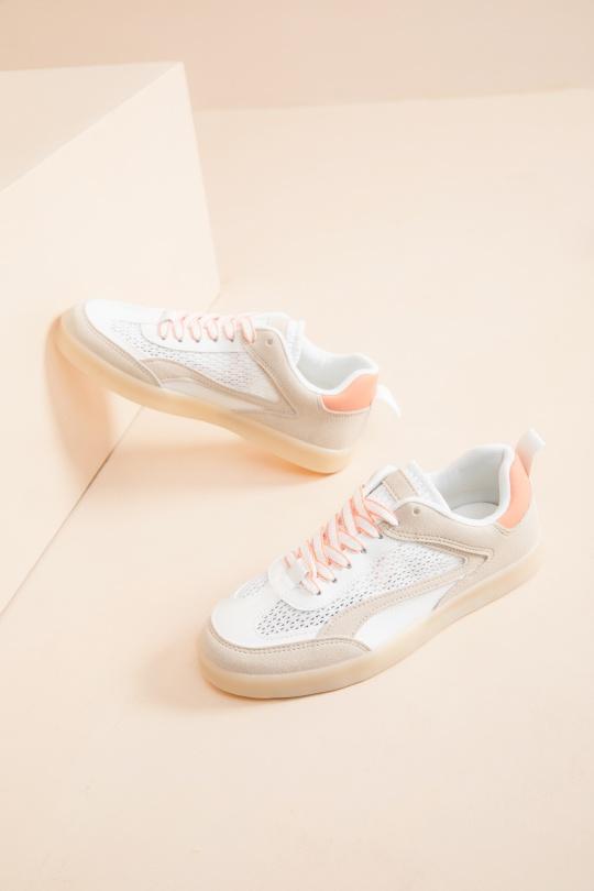 Baskets Chaussures Blanc Erynn 9189 Efashion Paris