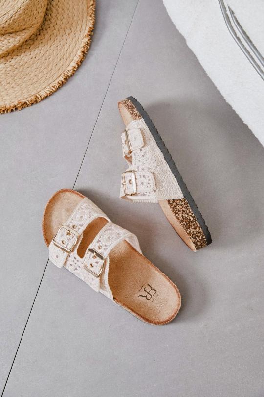 Sandales Chaussures Noir Erynn LS-616 Efashion Paris