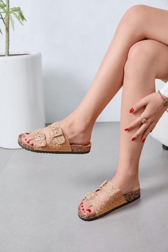 Sandales Chaussures Noir Erynn LS-616 Efashion Paris