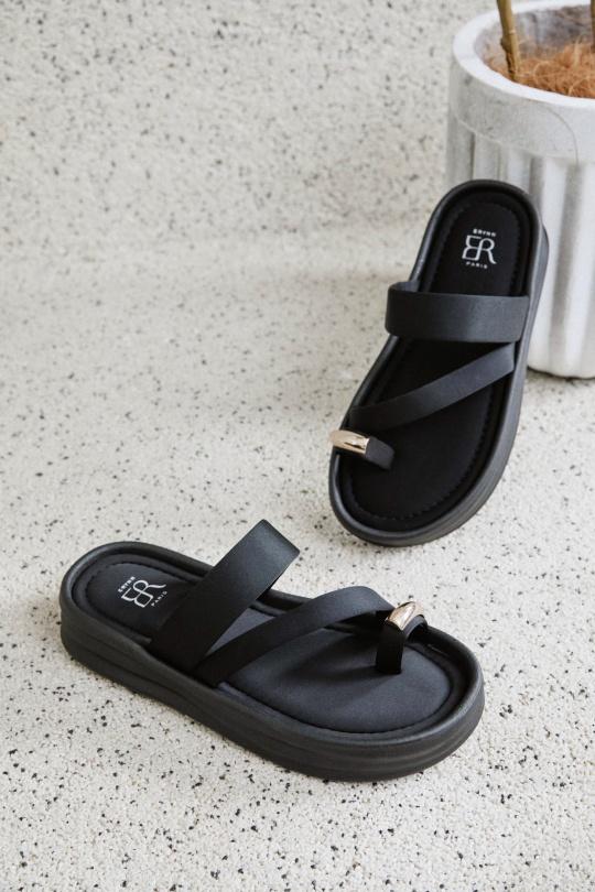 Sandales Chaussures Taupe Erynn LS-623 Efashion Paris