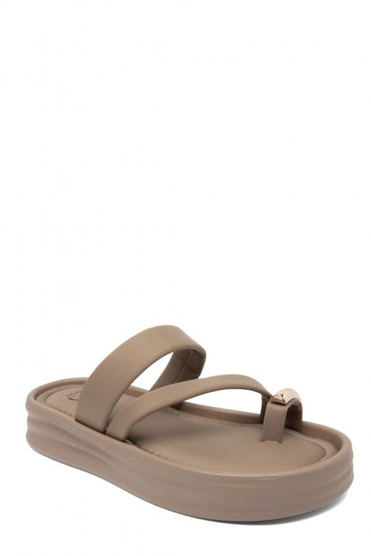 Sandales Chaussures Taupe Erynn LS-623 Efashion Paris