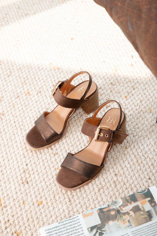 Sandals Shoes Blue Erynn LA-742 Efashion Paris