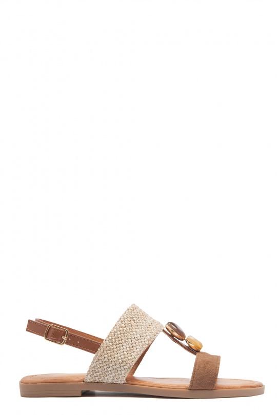 Sandales Chaussures Marron Erynn 333-350 Efashion Paris