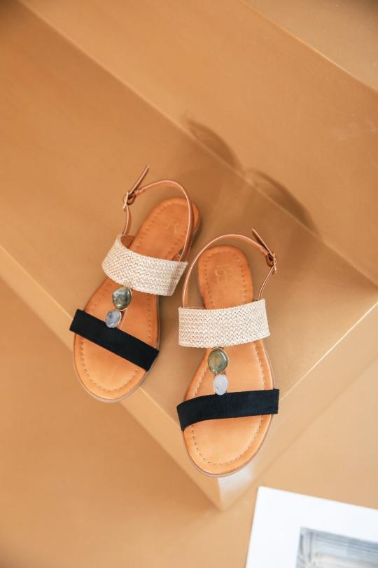 Sandales Chaussures Marron Erynn 333-350 Efashion Paris