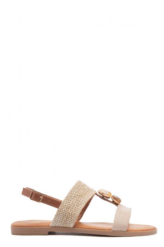 Sandales Chaussures Marron Erynn 333-350 Efashion Paris