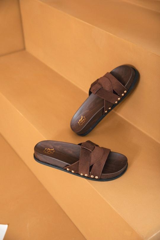 Sandales Chaussures Marron Erynn 903-651 Efashion Paris