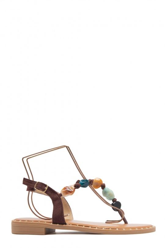 Sandales Chaussures Marron Erynn LS-629 Efashion Paris