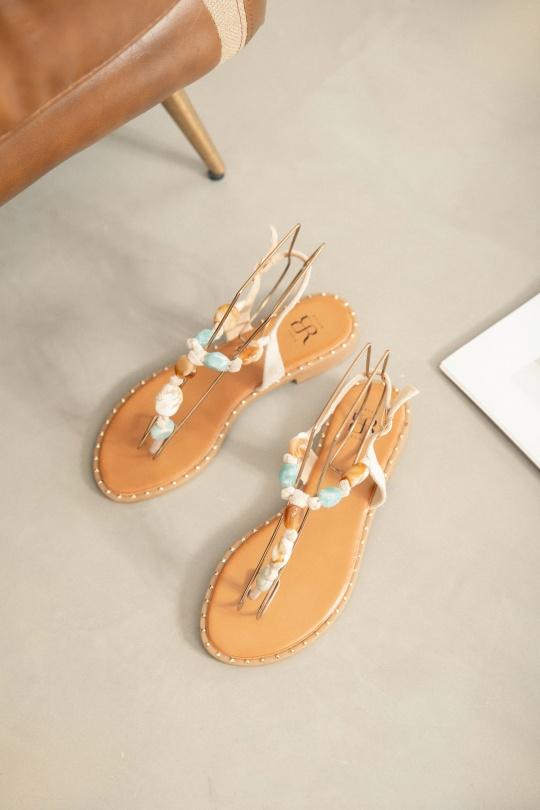 Sandales Chaussures Marron Erynn LS-629 Efashion Paris