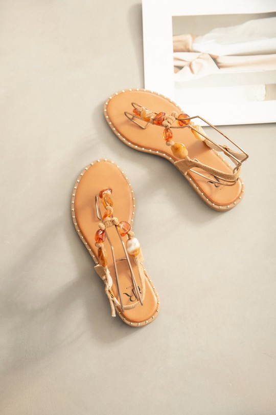 Sandales Chaussures Marron Erynn LS-629 Efashion Paris