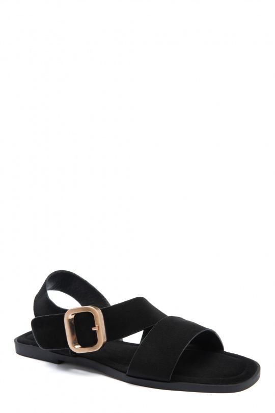 Sandals Shoes Black Erynn 333-351 Efashion Paris