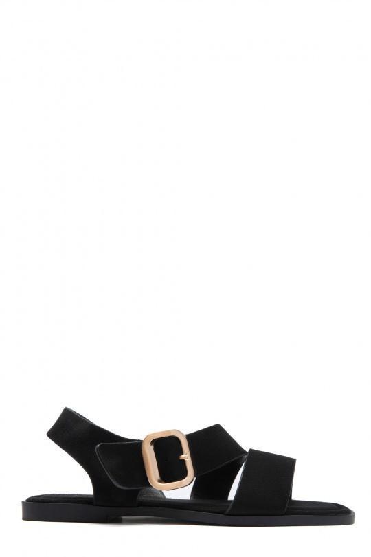 Sandals Shoes Black Erynn 333-351 Efashion Paris